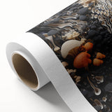 Art Deco style poster featuring geometric shapes in pastel colors on rolled canvas, suitable for nursery wall art.