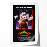 Retro Wall Art - The Funhouse Movie Poster - 80s Horror Art Prints