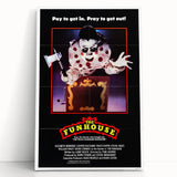 Retro Wall Art - The Funhouse Movie Poster - 80s Horror Art Prints