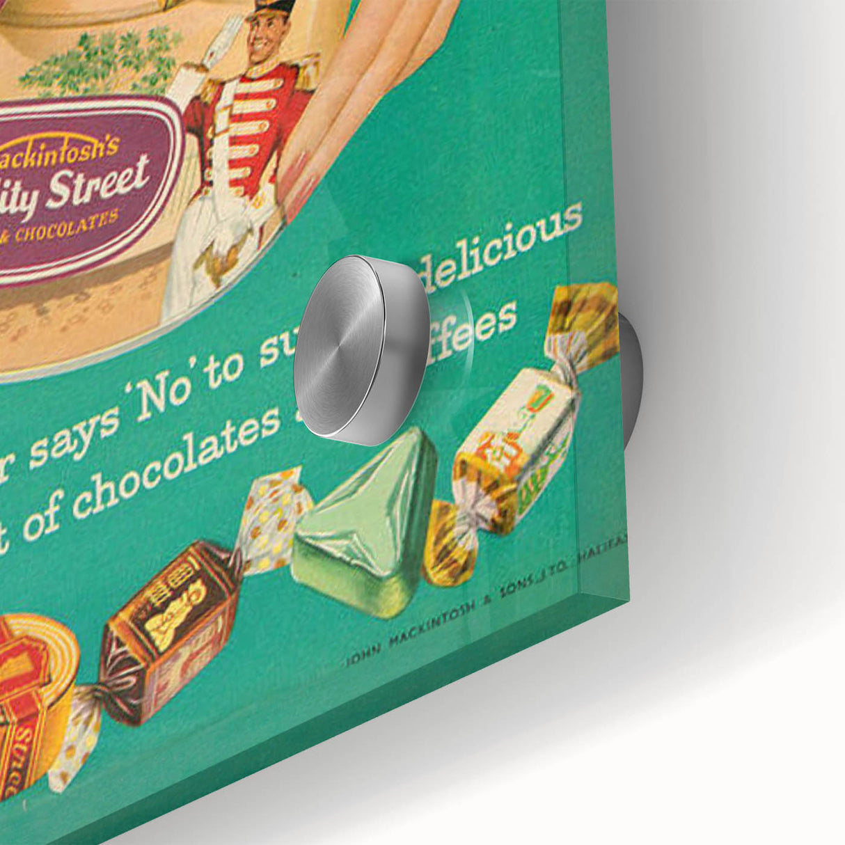 Retro Quality Street Ad Wall Art - Vintage Prints for Sweet Lovers