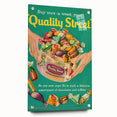 Retro Quality Street Ad Wall Art - Vintage Prints for Sweet Lovers