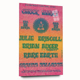 Chuck Berry Grande Ballroom Poster | Retro Music Wall Art