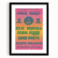Chuck Berry Grande Ballroom Poster | Retro Music Wall Art