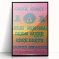 Chuck Berry Grande Ballroom Poster | Retro Music Wall Art
