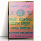 Chuck Berry Grande Ballroom Poster | Retro Music Wall Art