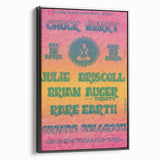 Chuck Berry Grande Ballroom Poster | Retro Music Wall Art