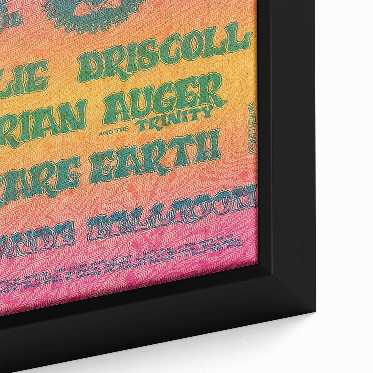 Chuck Berry Grande Ballroom Poster | Retro Music Wall Art