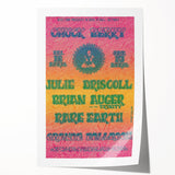 Chuck Berry Grande Ballroom Poster | Retro Music Wall Art