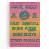 Chuck Berry Grande Ballroom Poster | Retro Music Wall Art