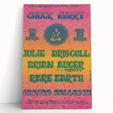 Chuck Berry Grande Ballroom Poster | Retro Music Wall Art