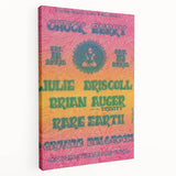 Chuck Berry Grande Ballroom Poster | Retro Music Wall Art