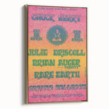 Chuck Berry Grande Ballroom Poster | Retro Music Wall Art