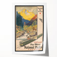 Retro National Parks Travel Poster – Vintage Prints & Scenic Wall Art