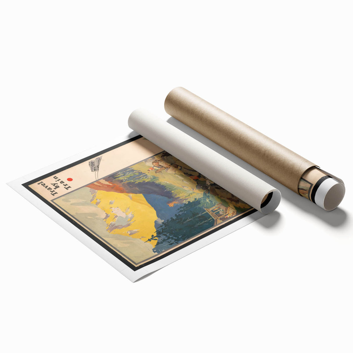 Retro National Parks Travel Poster – Vintage Prints & Scenic Wall Art