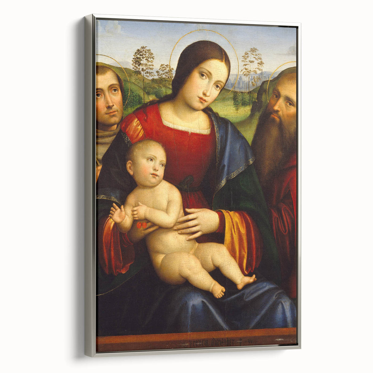 Madonna and Child with Saints - Renaissance Art Prints for Home Decor