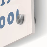 Boys Room Wall Art - Kind is Cool - Kids Wall Art Prints