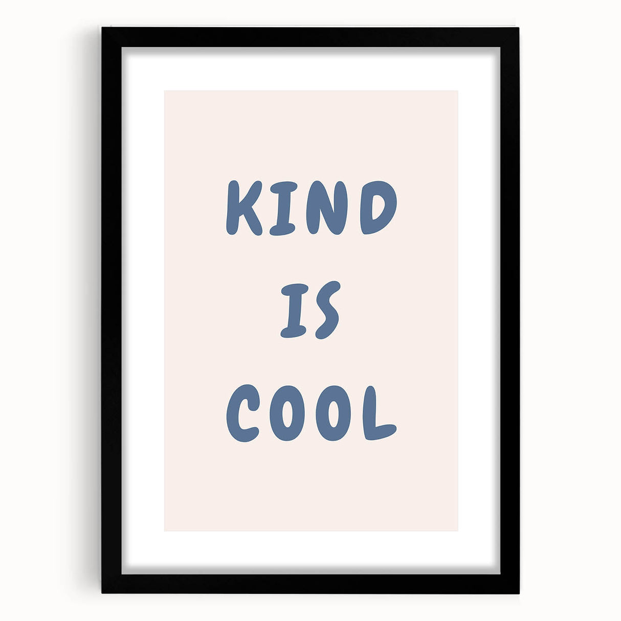 Boys Room Wall Art - Kind is Cool - Kids Wall Art Prints