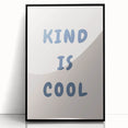 Boys Room Wall Art - Kind is Cool - Kids Wall Art Prints