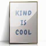 Boys Room Wall Art - Kind is Cool - Kids Wall Art Prints