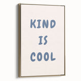 Boys Room Wall Art - Kind is Cool - Kids Wall Art Prints
