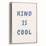 Boys Room Wall Art - Kind is Cool - Kids Wall Art Prints