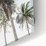 Large abstract wall art in vibrant orange and yellow hues on acrylic glass, ideal for dining room ambiance.