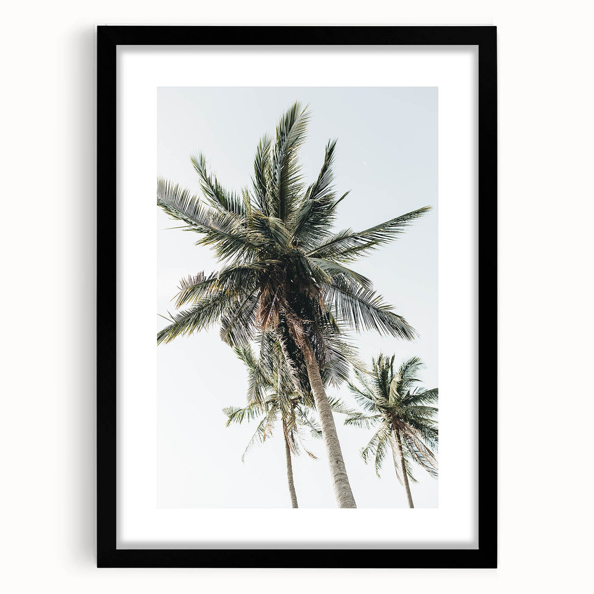 Extra large abstract art print with vibrant, colorful textures on a black framed canvas, ideal for living room decor.
