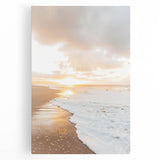 Large black and white abstract design on stretched canvas, ideal for kitchen wall art.