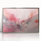 Framed abstract wall art featuring silver acrylic strokes on a textured background, ideal for modern home decor, enhancing contemporary living spaces.