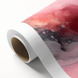 Abstract strokes wall art on rolled canvas, featuring vibrant colors and dynamic shapes, ideal for modern home decor or artistic spaces. Packaged securely in a cardboard tube for safe delivery.