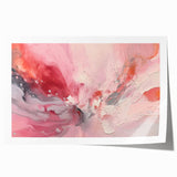 Abstract strokes wall art print showcasing vibrant colors and dynamic brushwork, rolled and ready for display, perfect for modern home decor enthusiasts.