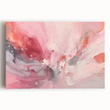 Abstract strokes wall art on stretched canvas, featuring vibrant colors and dynamic brushwork, ideal for contemporary home decor or creative spaces.