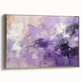 Abstract wall art featuring elegant gold strokes on a textured canvas, framed with a sleek design, ideal for modern home decor and stylish interiors.