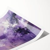 Abstract wall art print showcasing vibrant, multicolored strokes in a dynamic design, rolled for easy shipping and display, perfect for modern decor.