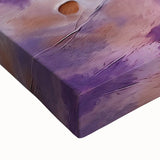 Close-up of an abstract strokes wall art piece on stretched canvas, showcasing vibrant colors and dynamic brushwork, perfect for modern home decor.