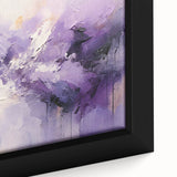 Close-up of a vibrant abstract strokes wall art piece, showcasing bold colors and dynamic brushwork on a framed canvas designed to enhance modern decor.