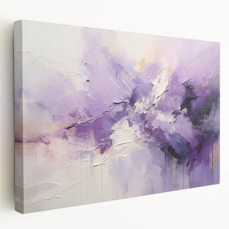 Abstract strokes wall art design on stretched canvas, showcasing vibrant colors and dynamic patterns, perfect for modern home decor and artistic spaces.