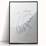 Modern Wall Art – Abstract Minimalist Design on Stretched Canvas