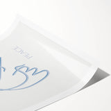 Modern Wall Art – Abstract Minimalist Design on Stretched Canvas