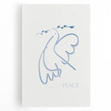 Modern Wall Art – Abstract Minimalist Design on Stretched Canvas