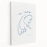 Modern Wall Art – Abstract Minimalist Design on Stretched Canvas