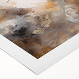 Abstract strokes wall art on rolled canvas, showcasing vibrant colors and dynamic patterns, ideal for modern home decor. Packaged securely in a cardboard tube.