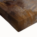 Abstract canvas wall art featuring colorful strokes in shades of blue, pink, and gold, showcasing a modern design perfect for contemporary home decor.