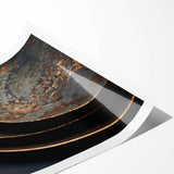 Extra large wall art featuring line art flowers in black on a white rolled canvas, suitable for large living room decor.