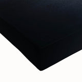 Large black and white landscape art painting on stretched canvas, depicting a serene mountain scene.