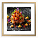 Extra large abstract art print featuring textured swirls in gold and cream on canvas, ideal for living room decor.