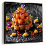 Black and white vintage poster art on framed canvas depicting a landscape scene, ideal for bedroom decor.