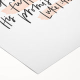 Inspirational Typography Art - Luke 1:45 "Blessed" Canvas Print