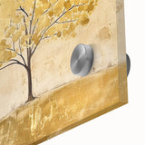 Close-up of abstract landscape wall art made of acrylic glass, showcasing vibrant colors and fluid patterns, perfect for modern home decor and artistic interiors.