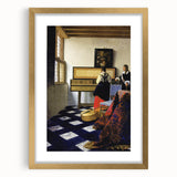 Antique Baroque Art Print – Elegant Rococo Wall Décor for Classic Interiors